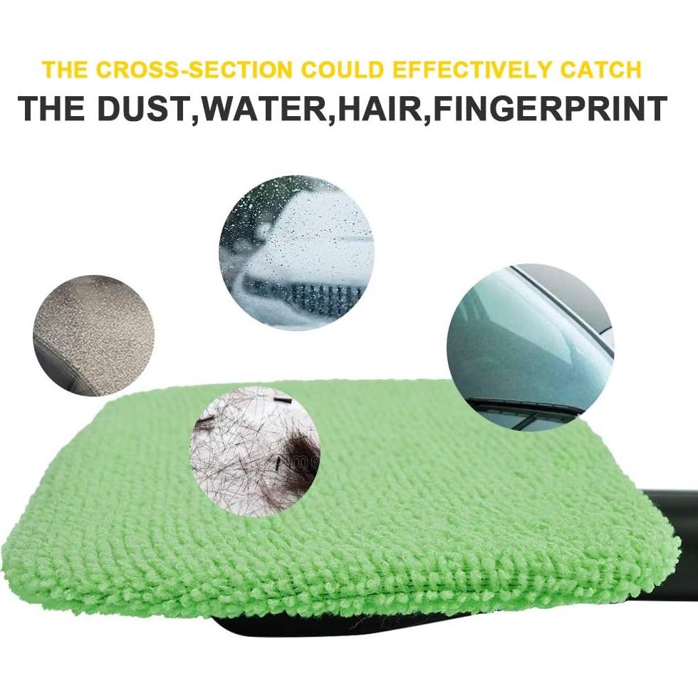 Paño de Microfibra eFuncar para Limpieza de Parabrisas 5"