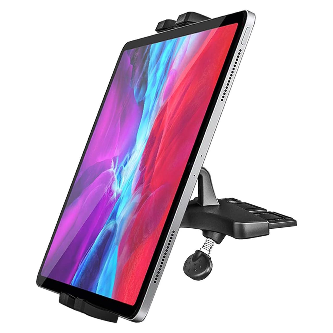 Soporte para Tablet en Ranura CD Woleyi - Ajustable 4-13"