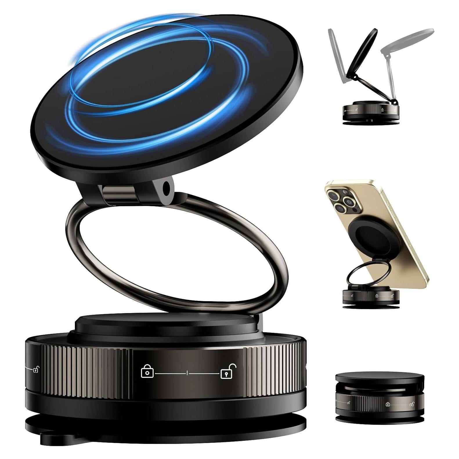 Soporte de Coche TOPAUX MagSafe 360° Ajustable para iPhone