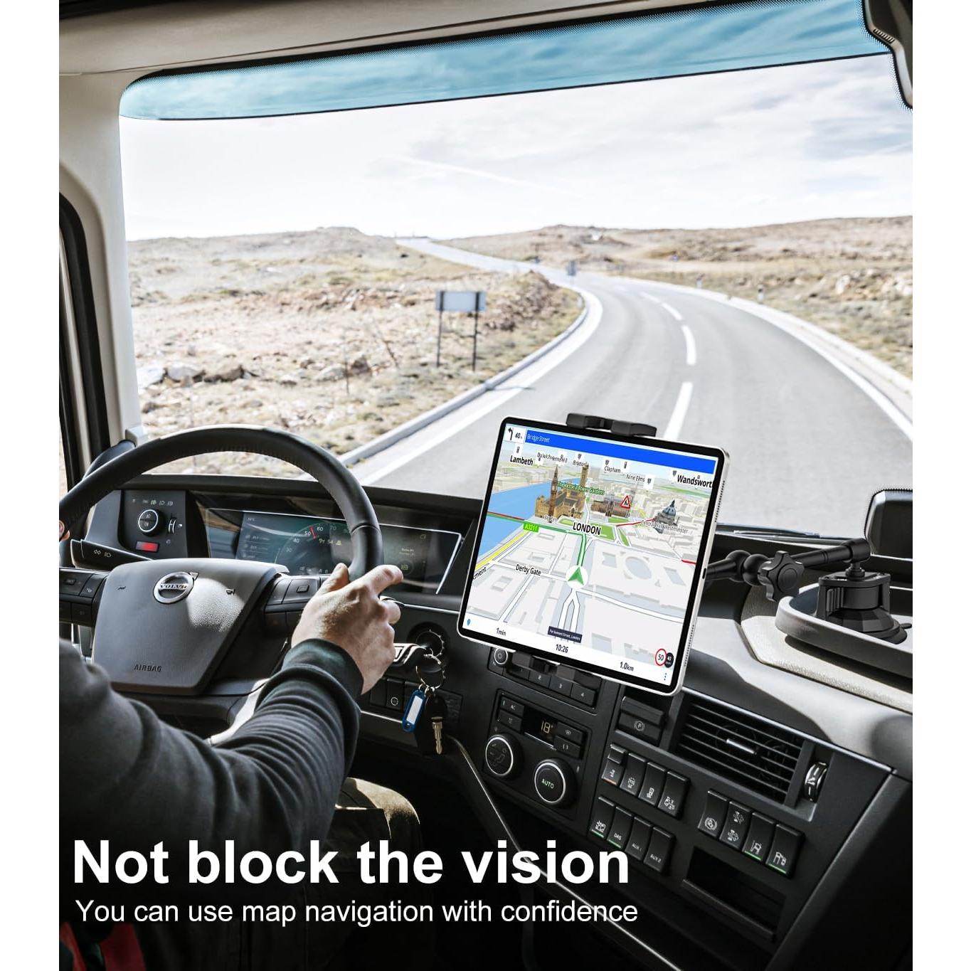 Soporte para Tableta GDZN con Ventosa Fuerte y Brazo Flexible