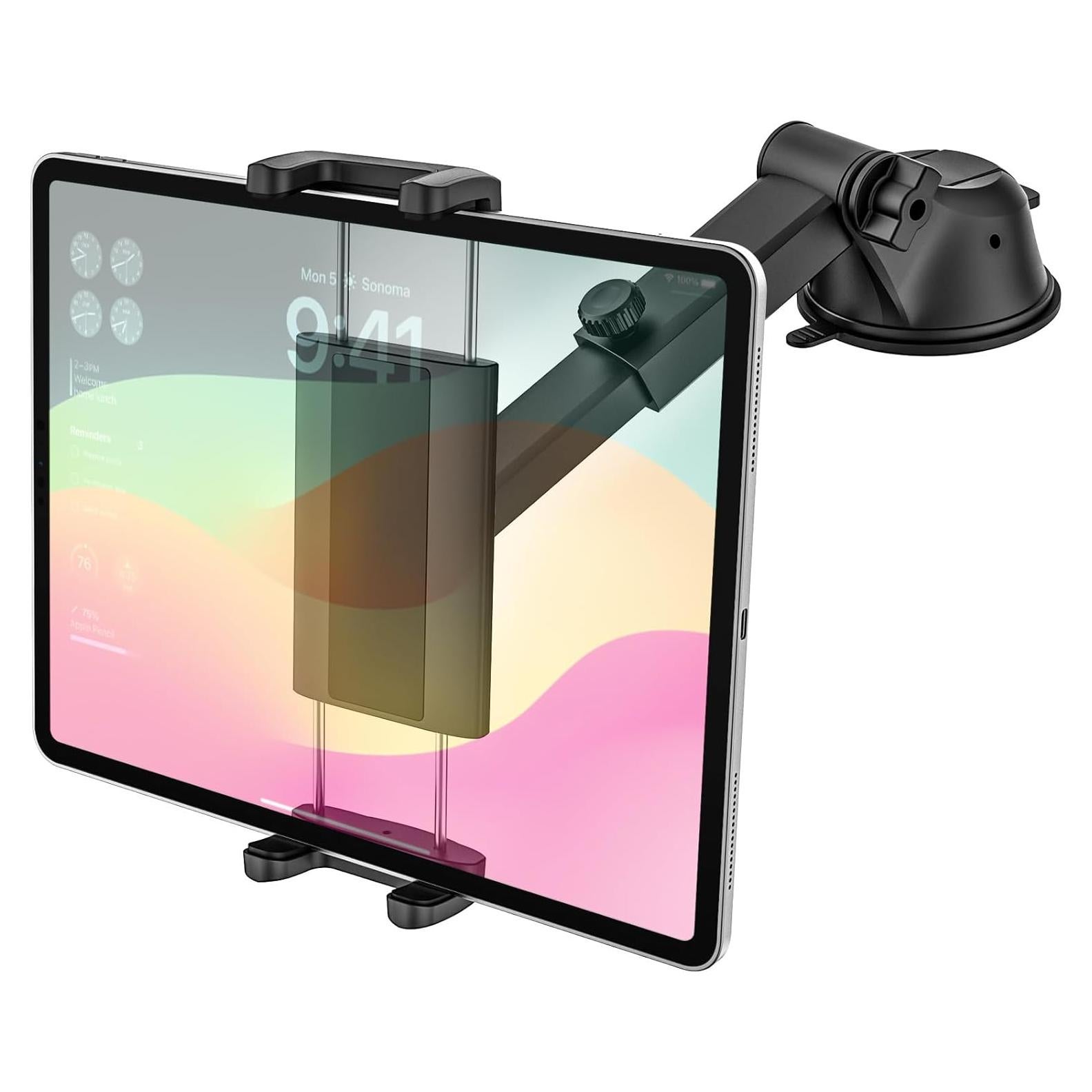 Soporte de Tablet para Coche Dosvsi con Ventosa Fuerte 11.4x19.1cm