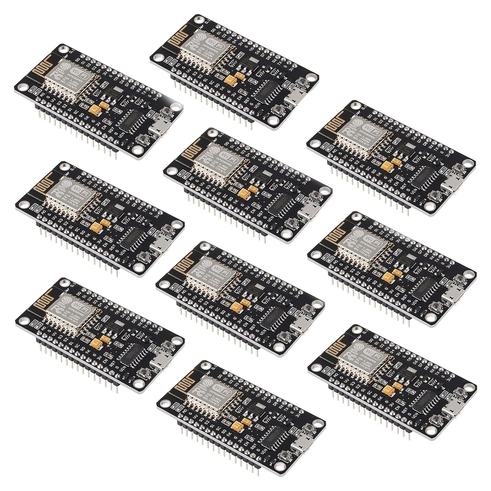 10 Placas de Desarrollo WiFi ESP8266 DORHEA CH340 4M Flash