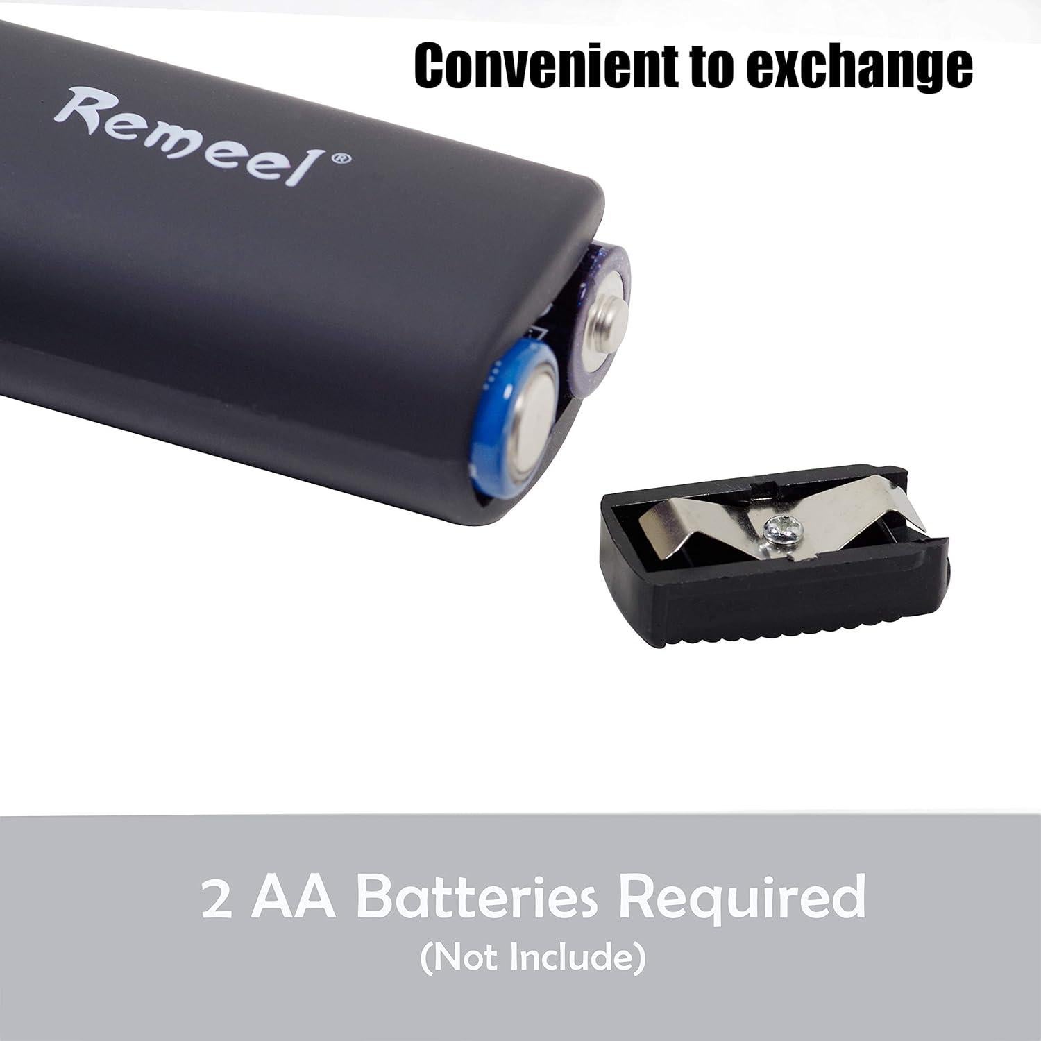 Espumador de Leche Remeel Portátil Acero Inoxidable Negro