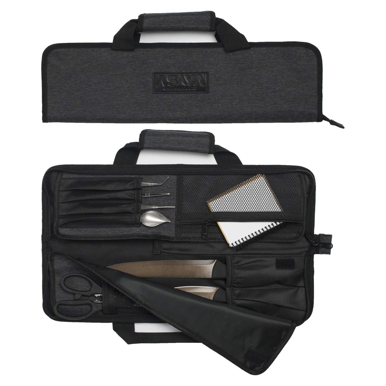 Bolsa de Cuchillos Asaya - 12 Bolsillos - Nylon Resistente