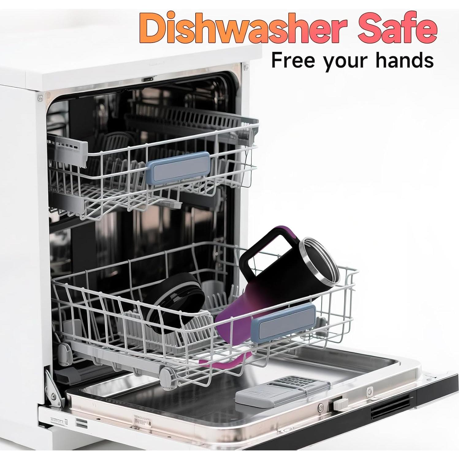 Taza de viaje 40oz GAZLEMHO acero inoxidable a prueba de derrames