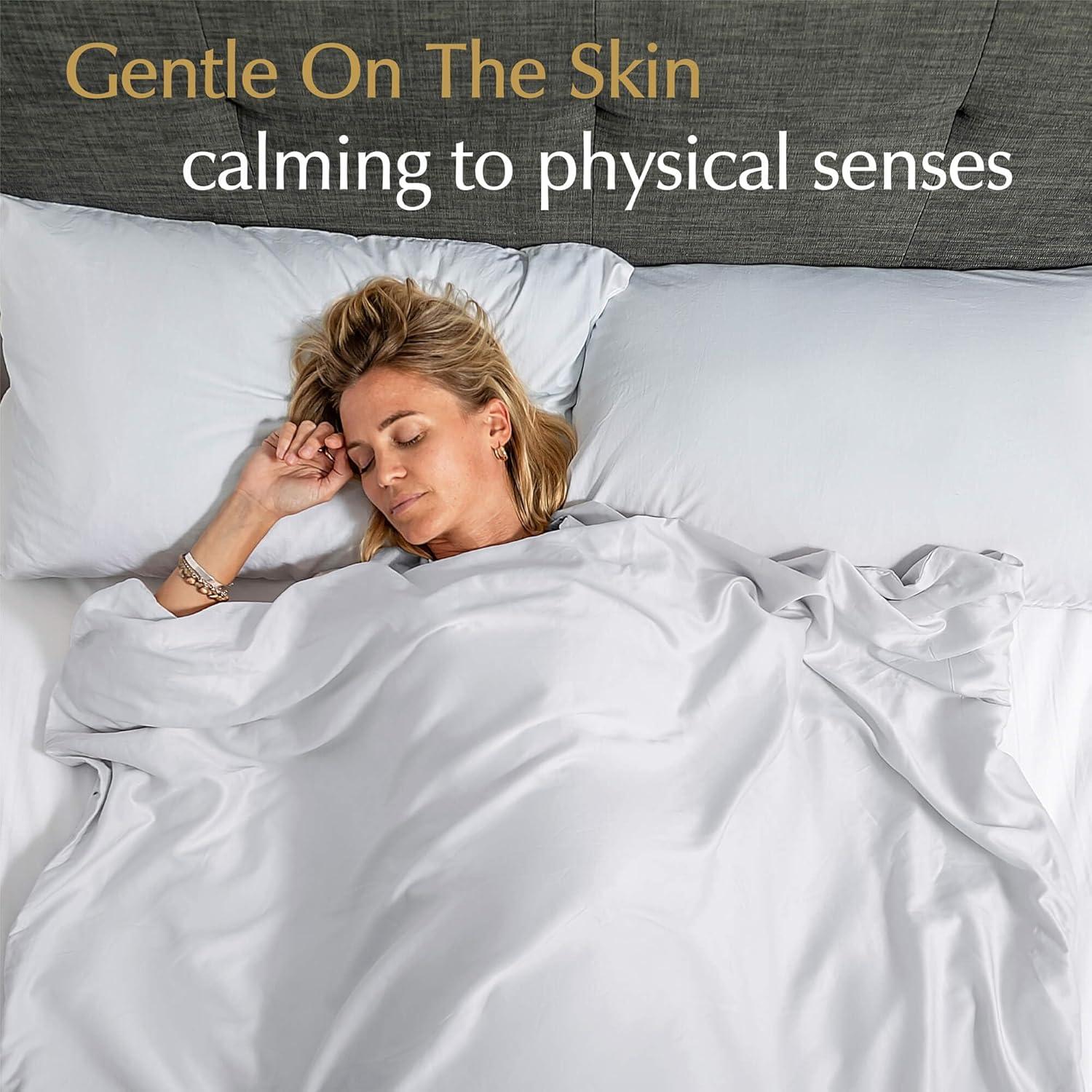 Funda de Manta con Peso Aricove 121.9x182.9 cm Blanco