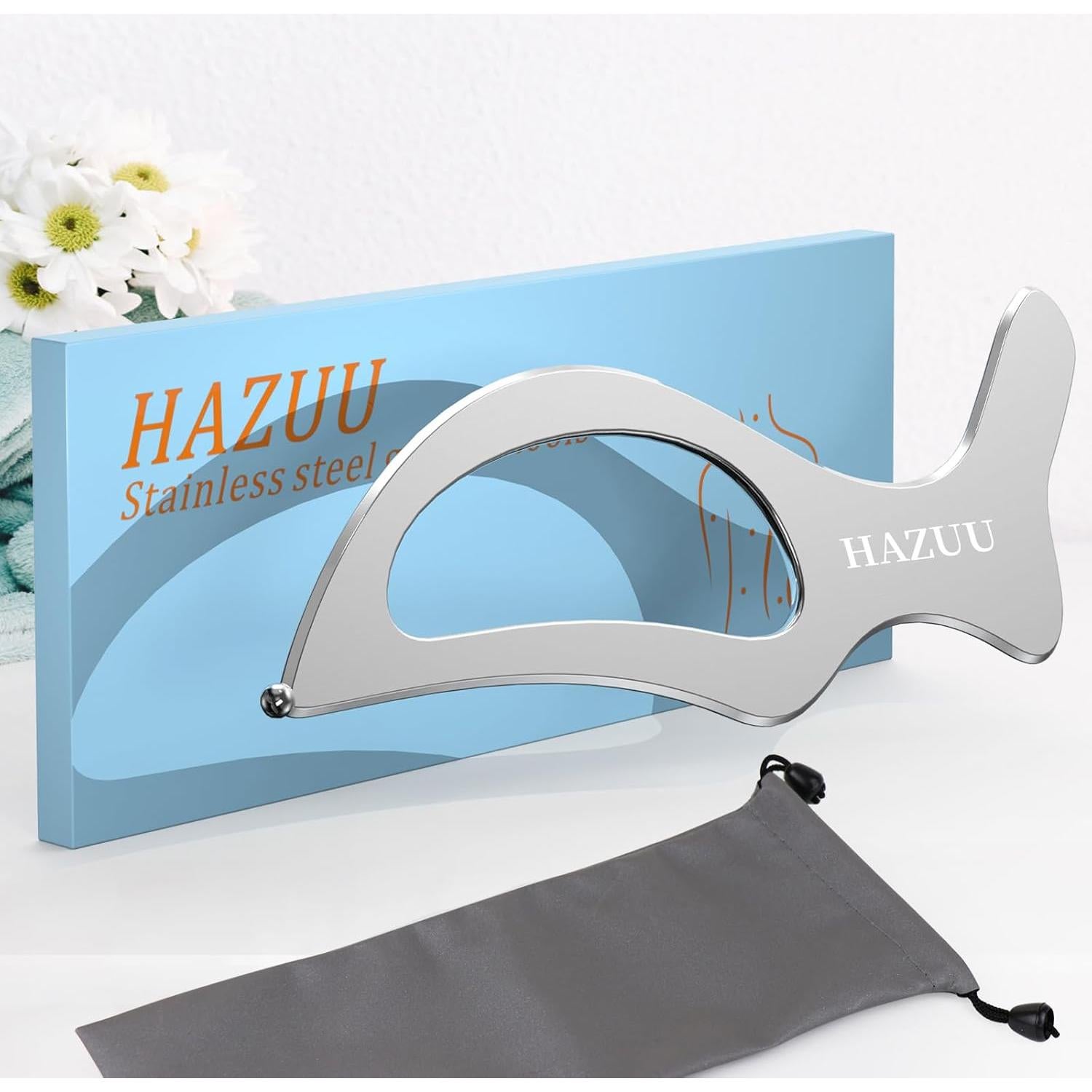 Herramienta de Masaje de Acero Inoxidable HAZUU JSGS - Forma de Pájaro