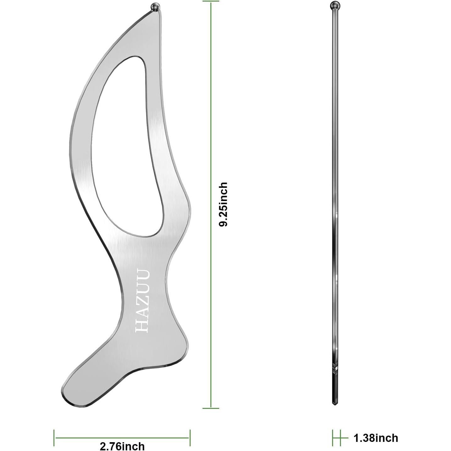 Herramienta de Masaje de Acero Inoxidable HAZUU JSGS - Forma de Pájaro