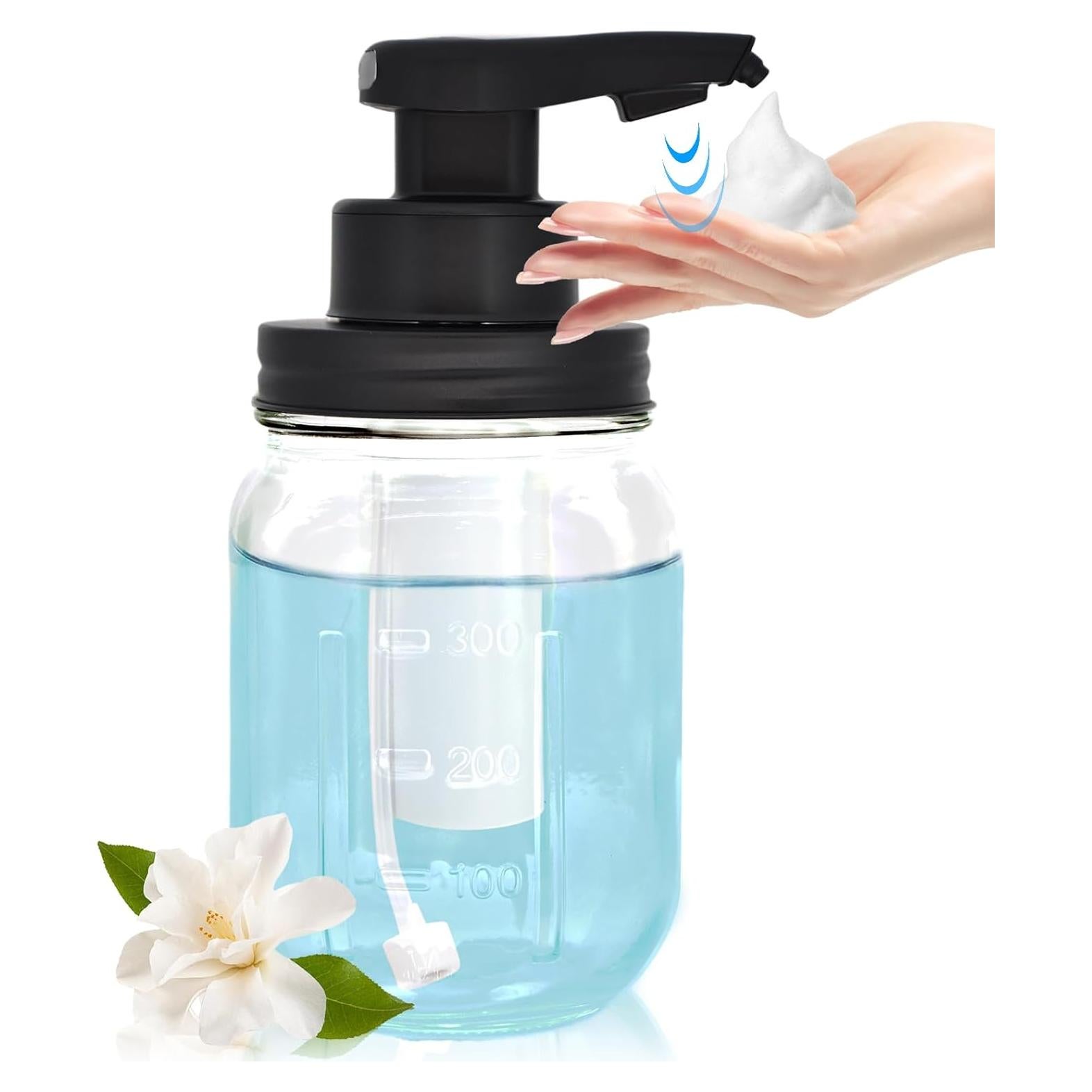 Dispensador de Jabón Espumoso Automático Gistome 354ml Vidrio