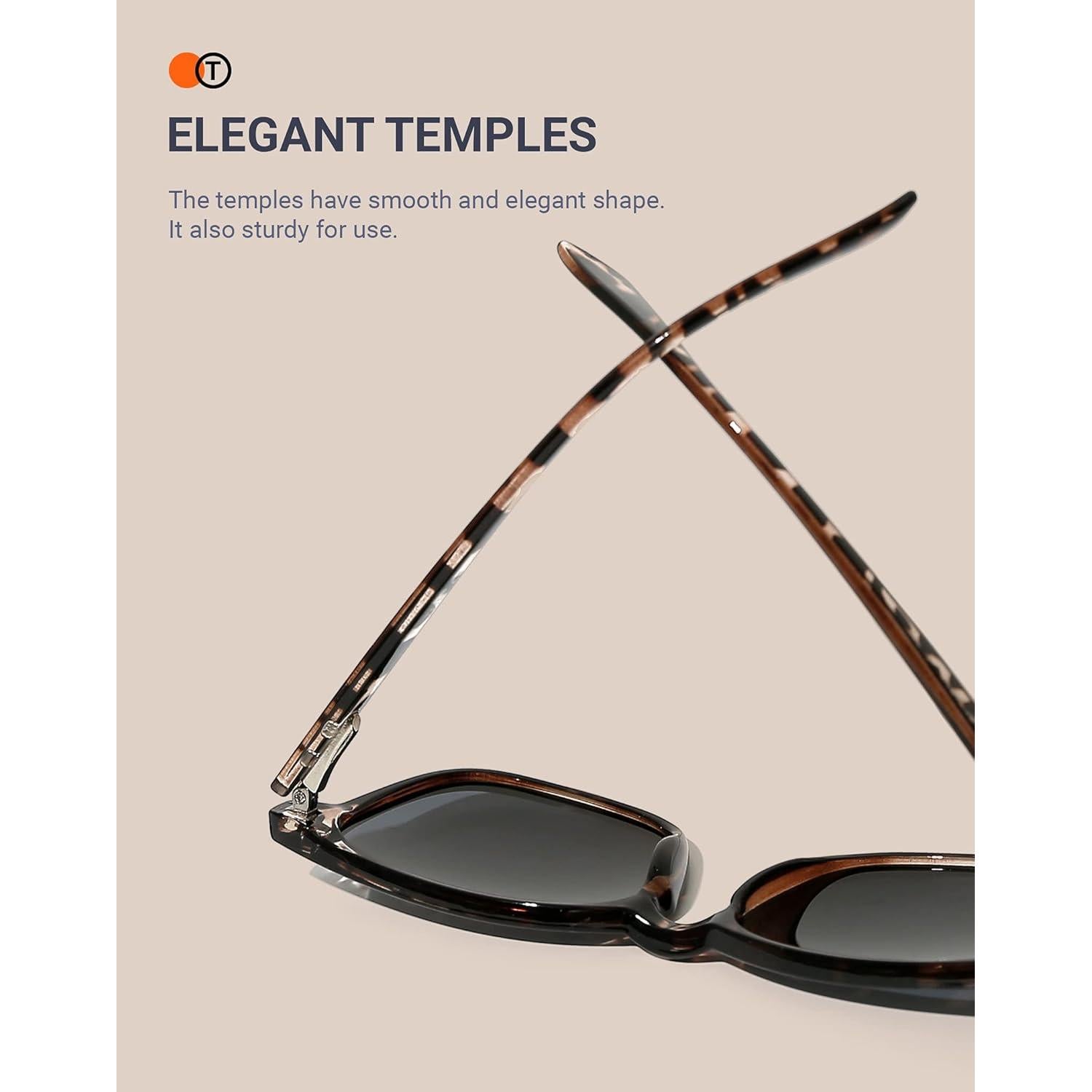 Gafas de sol polarizadas TIJN Afnan UV 99% unisex paquete de 2