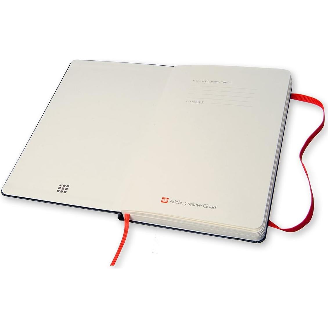 Moleskine Smart Notebook Adobe, Tapa Dura, Grande, Negro