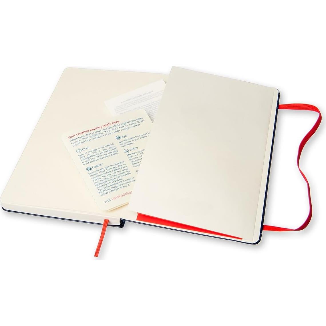 Moleskine Smart Notebook Adobe, Tapa Dura, Grande, Negro