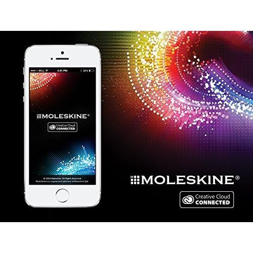 Moleskine Smart Notebook Adobe, Tapa Dura, Grande, Negro