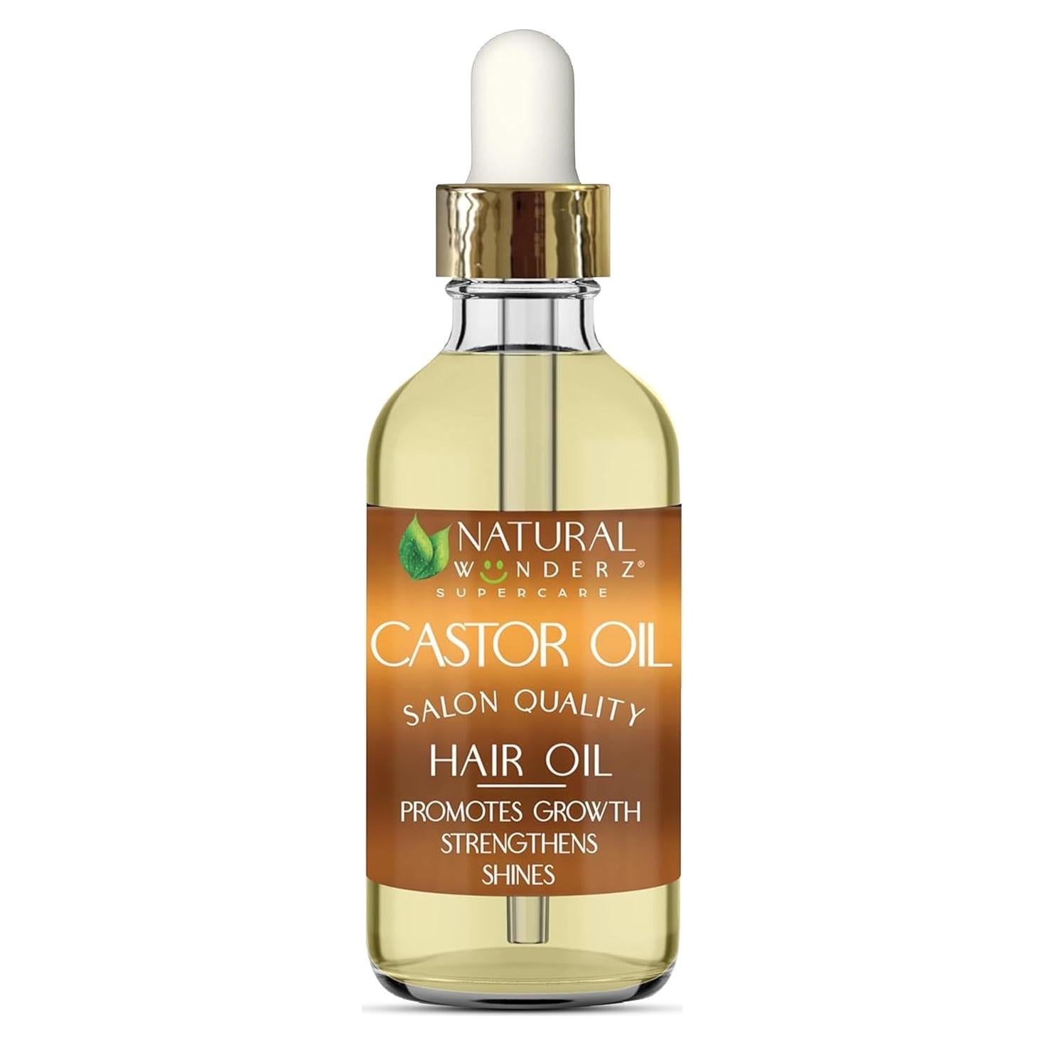 Aceite de Ricino Natural Wunderz 118 ml - Suero Hidratante Cabello