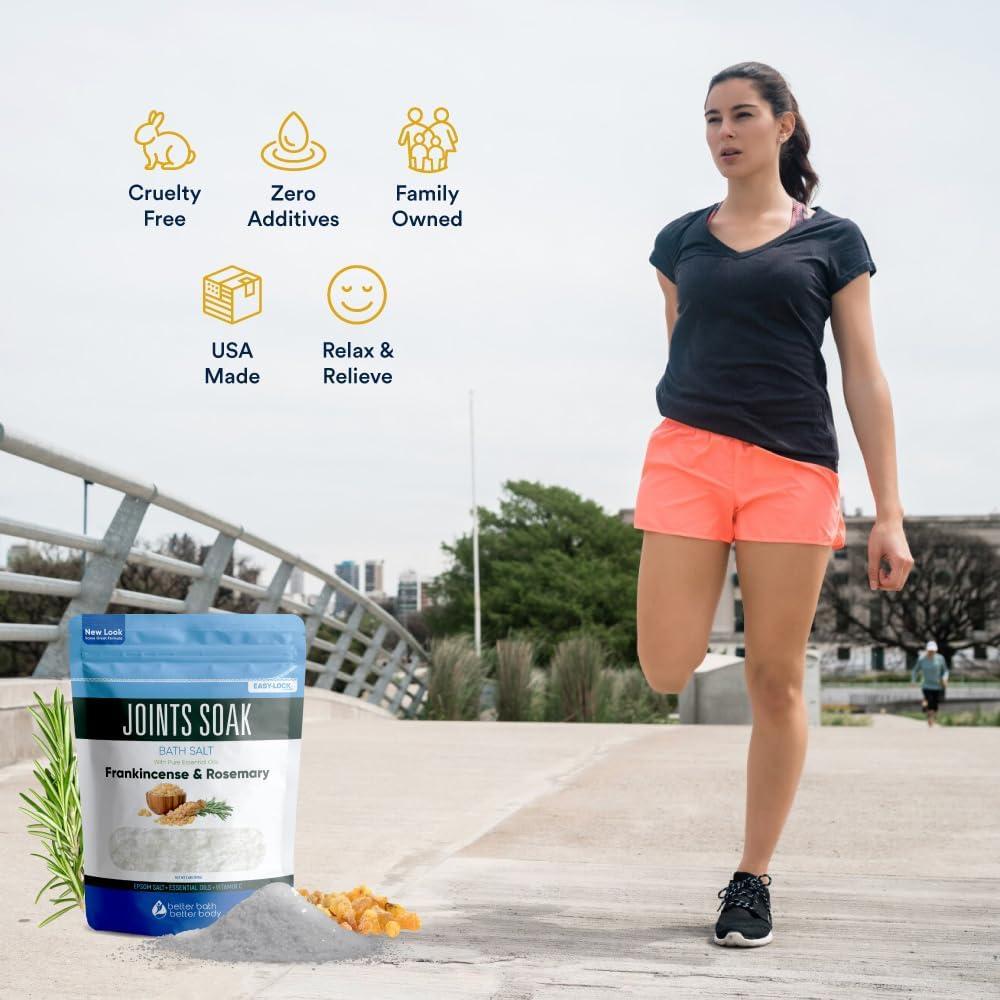 Sal de Baño Joints Soak 32 Oz Better Bath con Aceites Esenciales