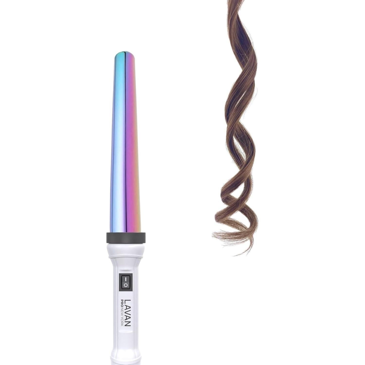 Varita de Rizar Cerámica Titanio 1.9-3.2 cm con Guante