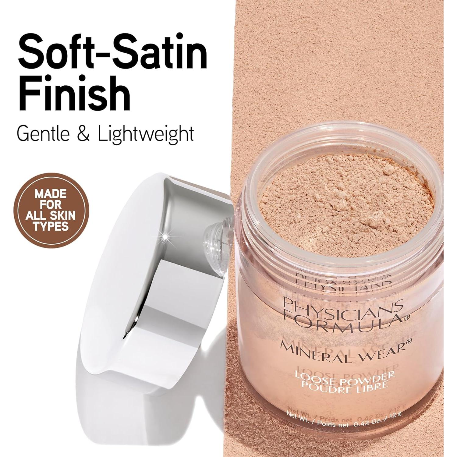 Polvo Mineral Suelto Physicians Formula 68g Natural Cremoso