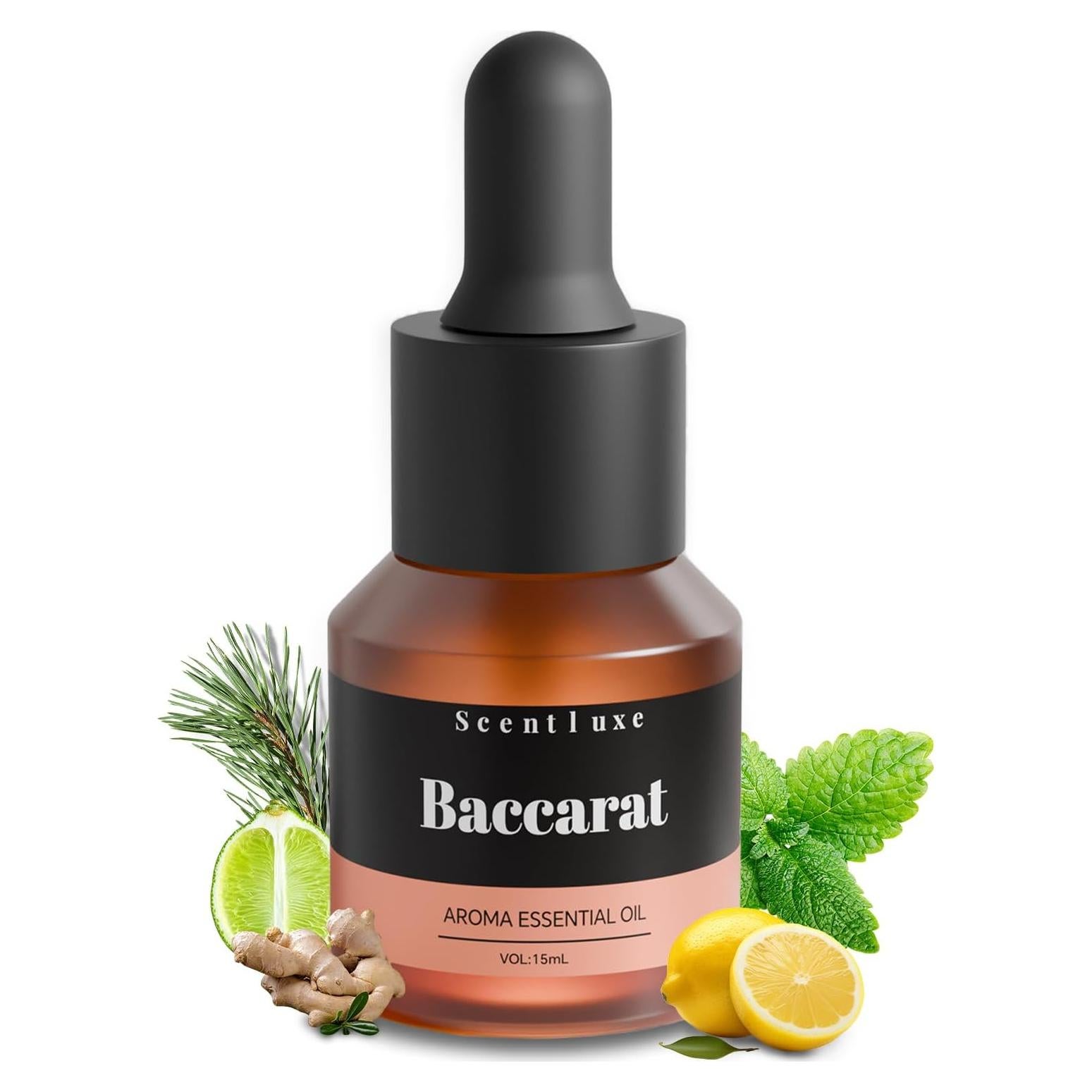 Aceite Difusor ScentLuxe 15mL - Fragancia Inspirada en Baccarat