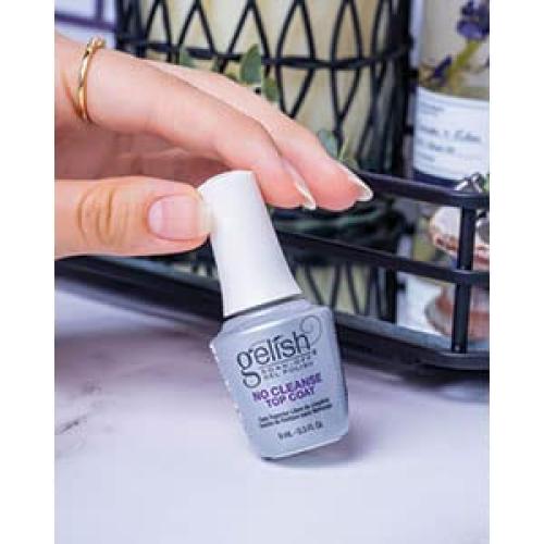 Gelish Mini No-Cleanse Top Coat 68g - Brillo Duradero y Fácil Aplicación