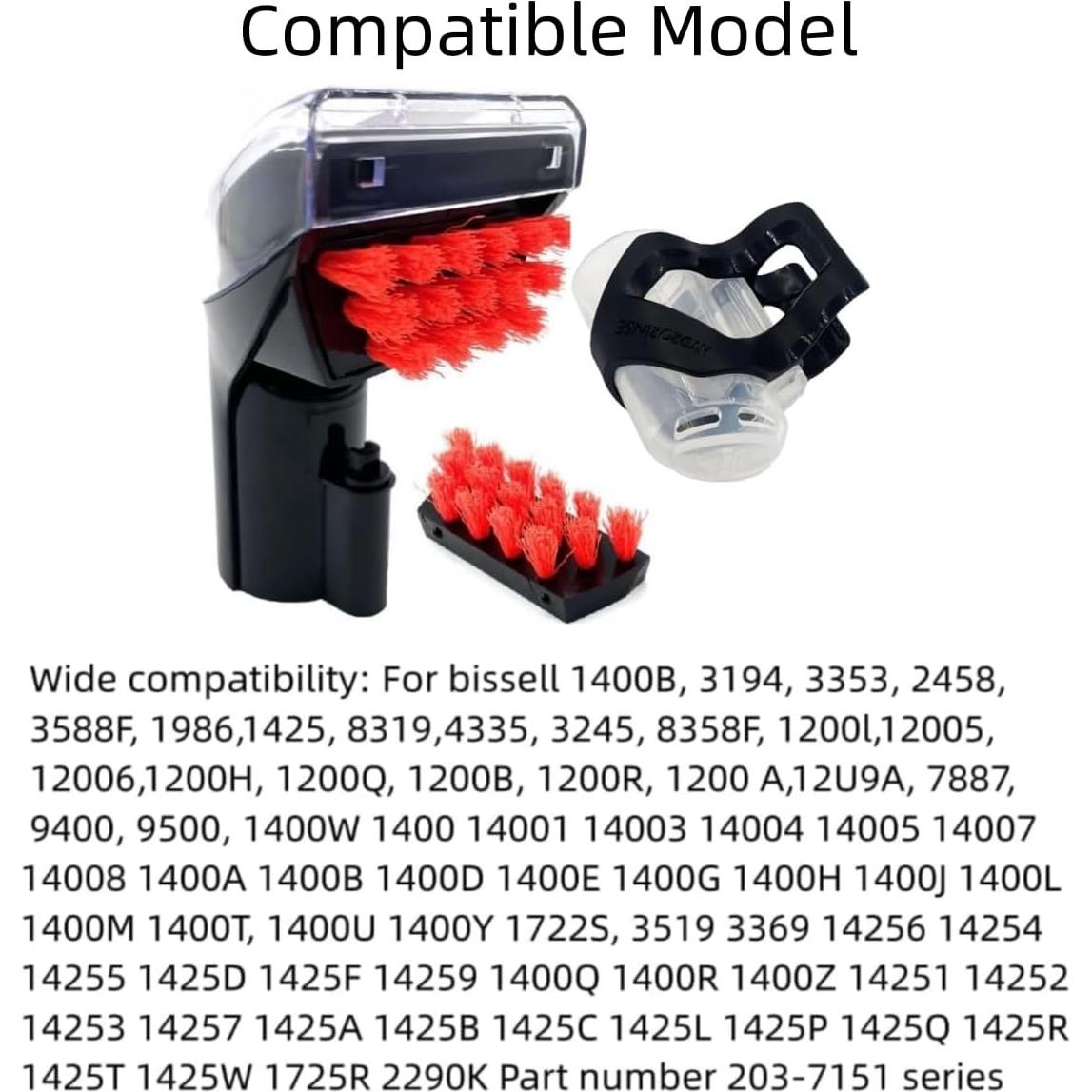 Repuesto Cepillo de Limpieza Sionlan 1425B Compatible Bissell