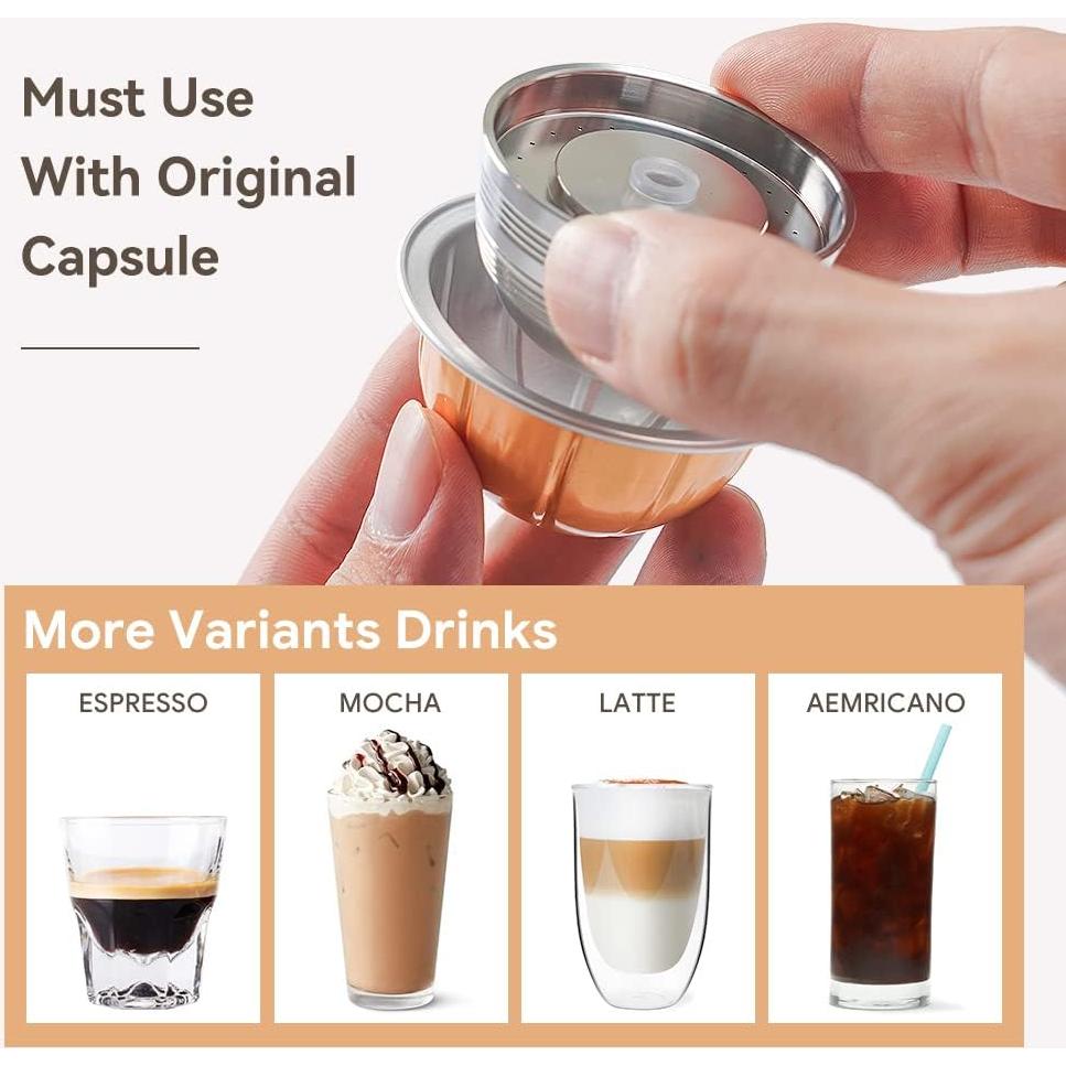 Cápsula de café reutilizable BENFUCHEN para Vertuo Next 230ml