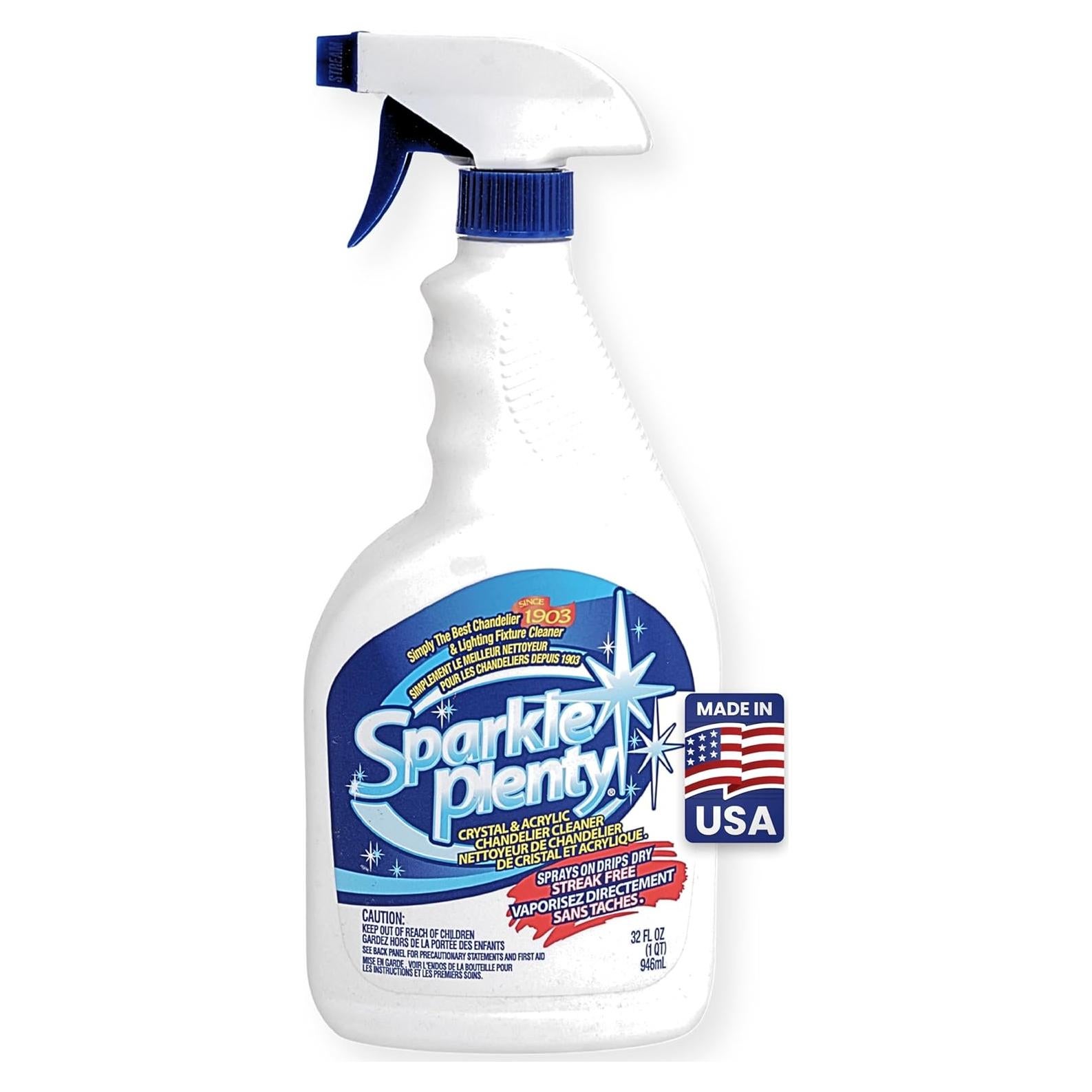 Limpiador de Candelabros Sparkle Plenty 946 ml - Sin Rayas