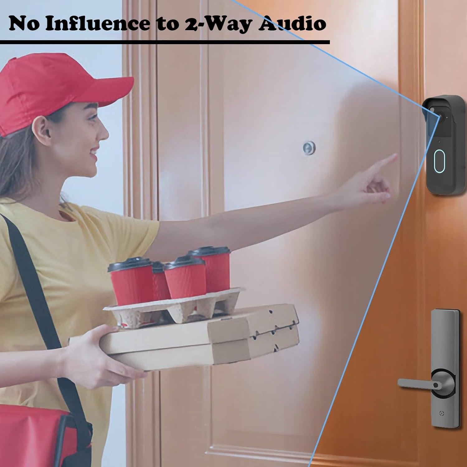 Soporte para Timbre Blink 2ª Generación Fieybirt - Instalación Fácil