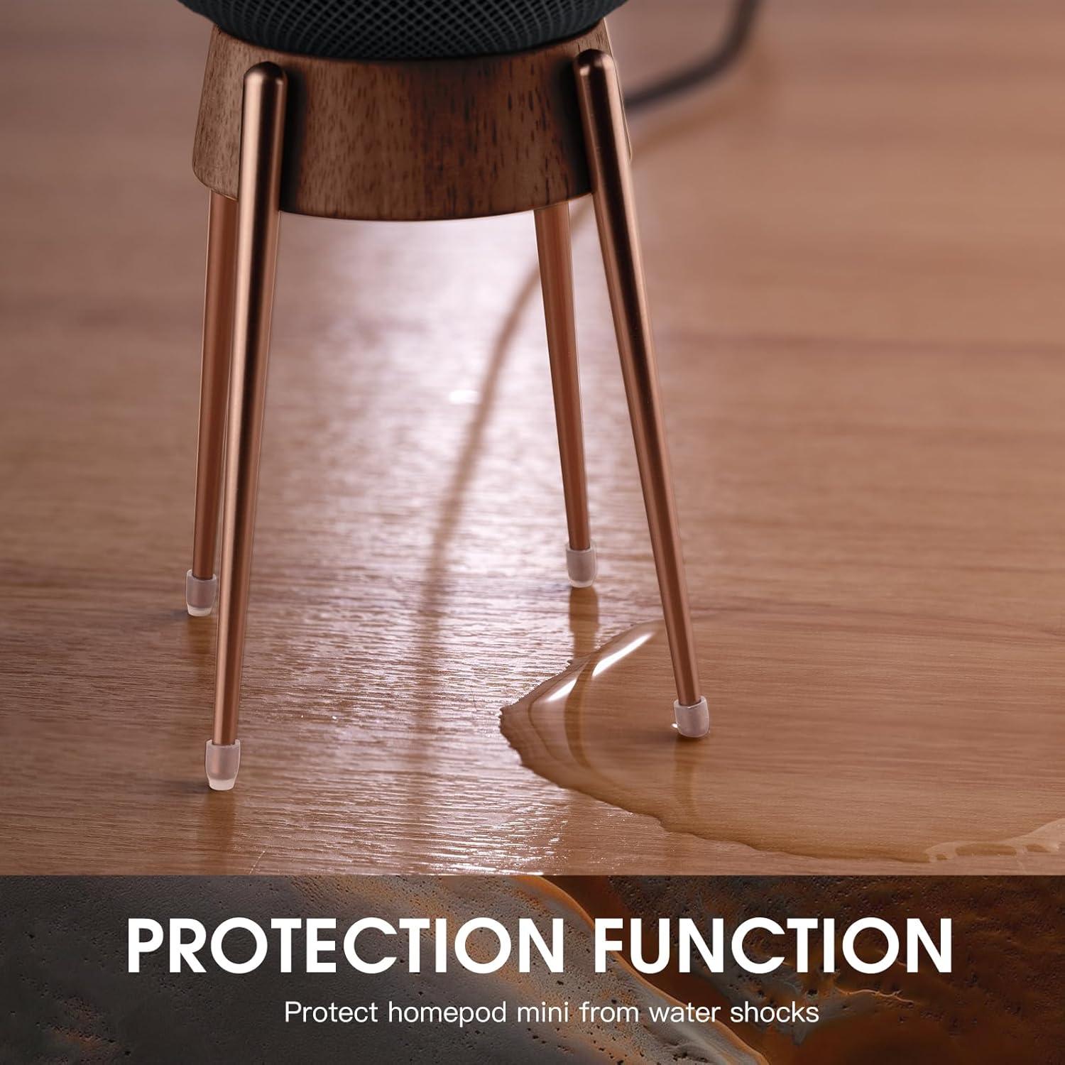 Soporte para HomePod Mini HEWYIOS con patas antideslizantes