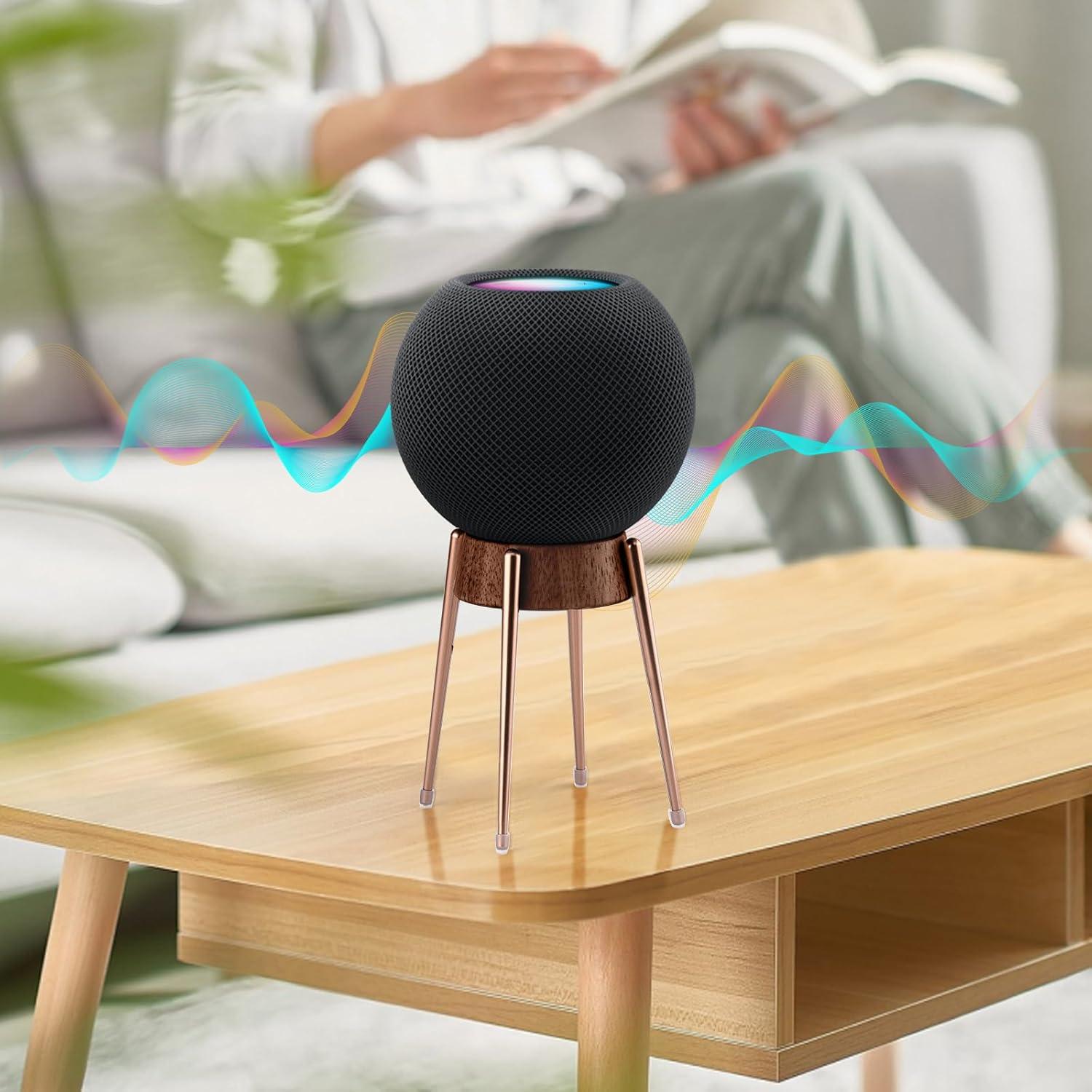 Soporte para HomePod Mini HEWYIOS con patas antideslizantes
