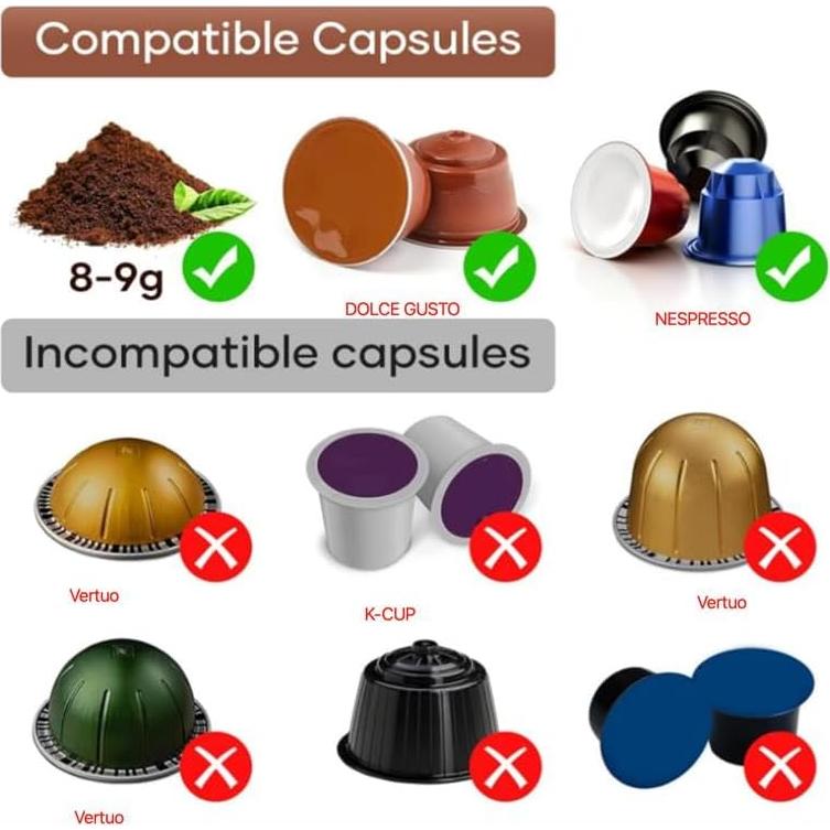 Máquina de Café Portátil Chefnificent KF-JN-03 20 BAR