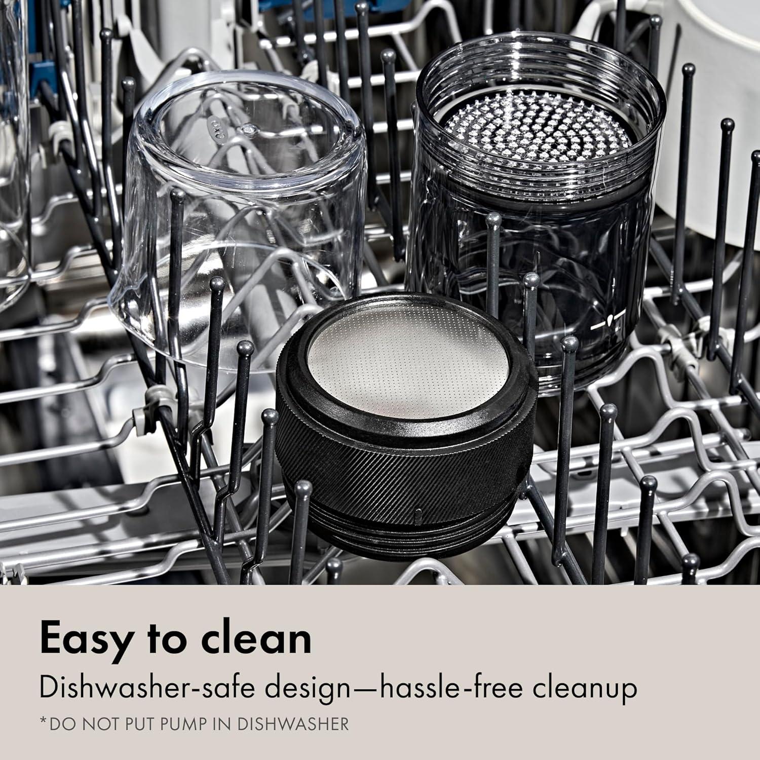 Cafetera Portátil OXO Rapid Brewer - Manual para Café Frío y Caliente