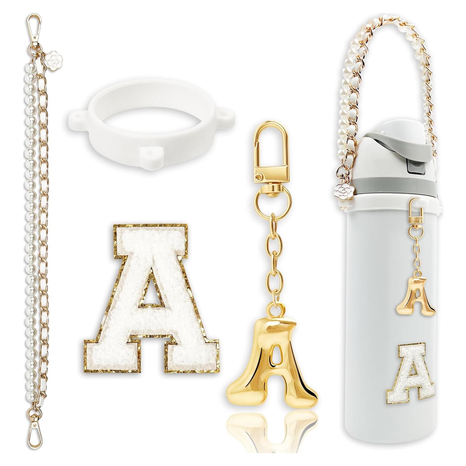 Juego de Correa y Encanto Owala - Letra Bonita, 24-40 oz