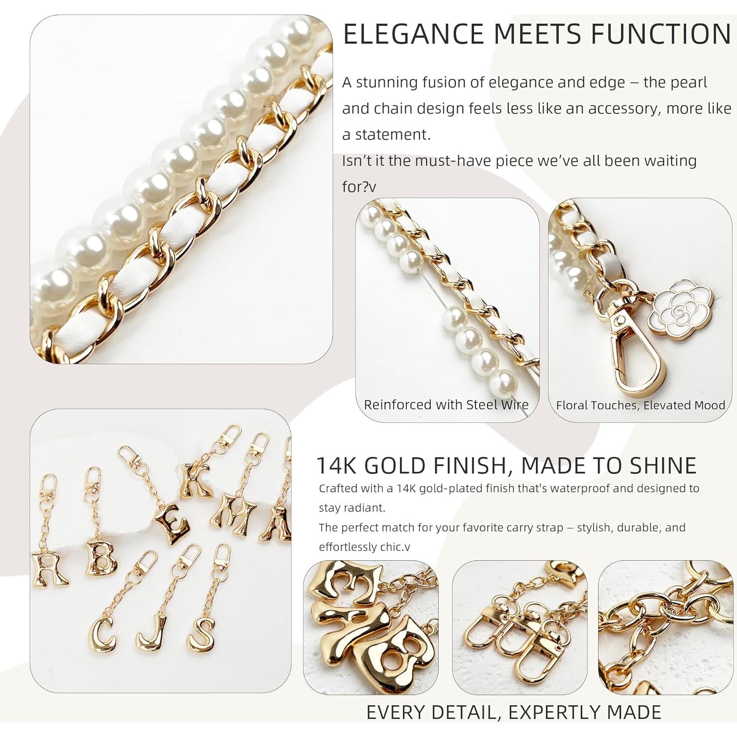 Juego de Correa y Encanto Owala - Letra Bonita, 24-40 oz