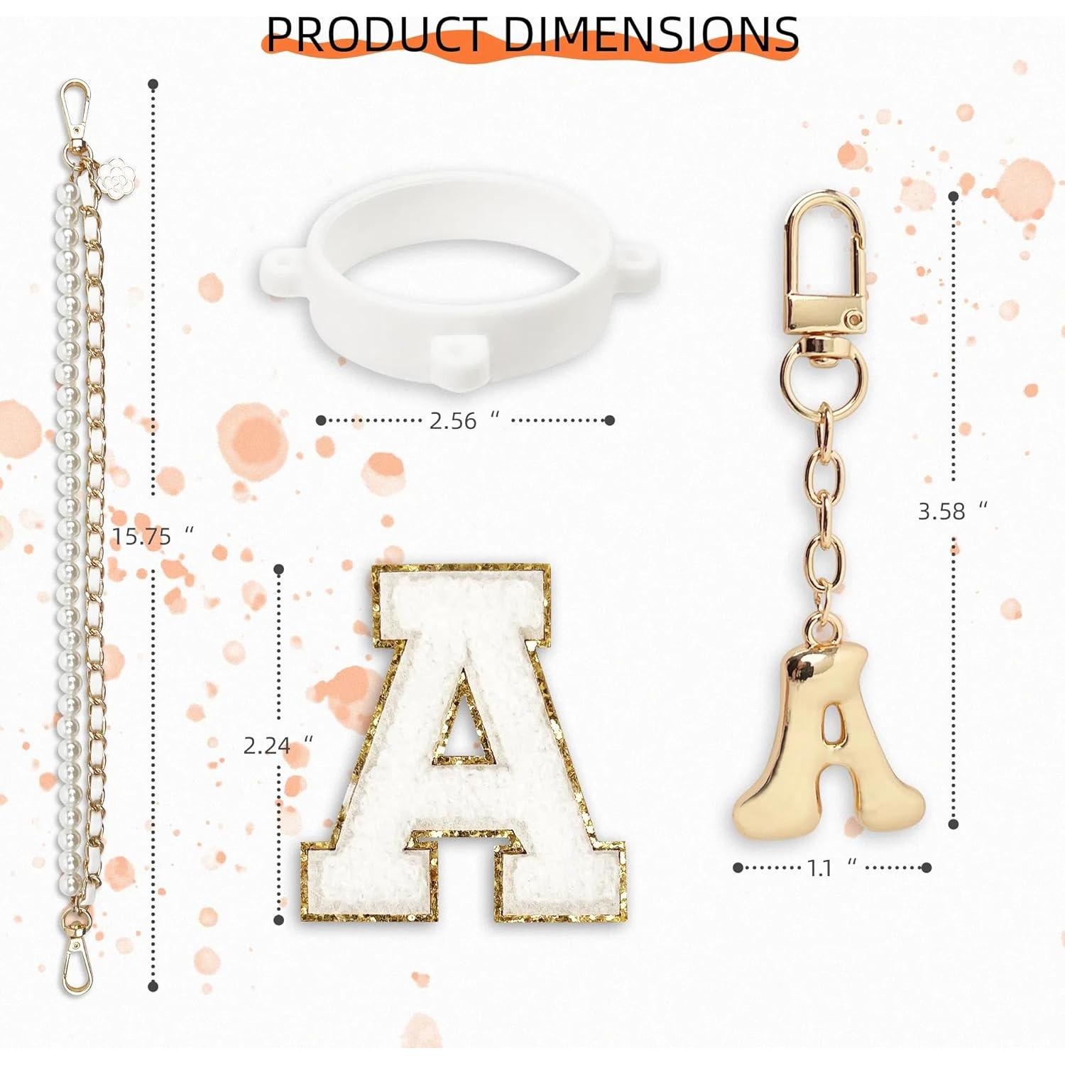 Juego de Correa y Encanto Owala - Letra Bonita, 24-40 oz