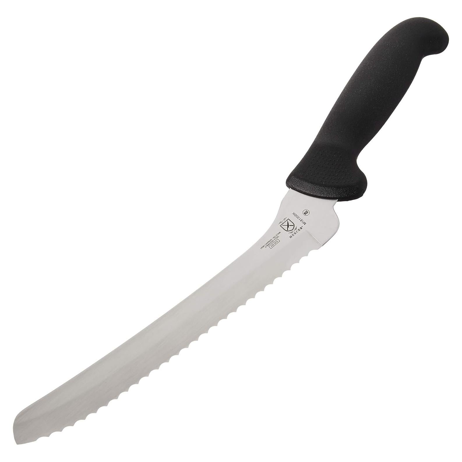Cuchillo de Pan Serrado Mercer Culinary M18135BK 20.32 cm Negro