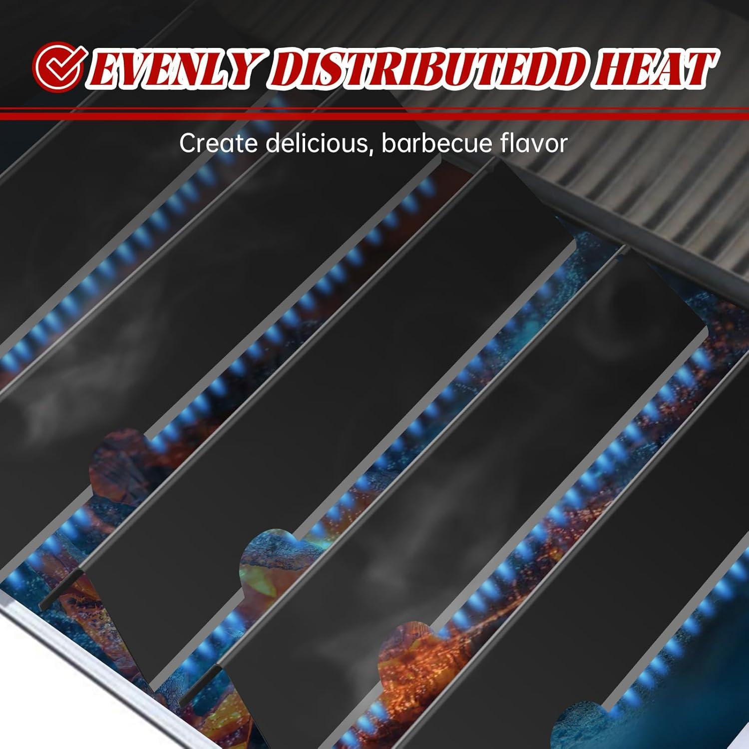 Barras Flavorizer Weber Spirit 7635 Reemplazo 38.9 cm