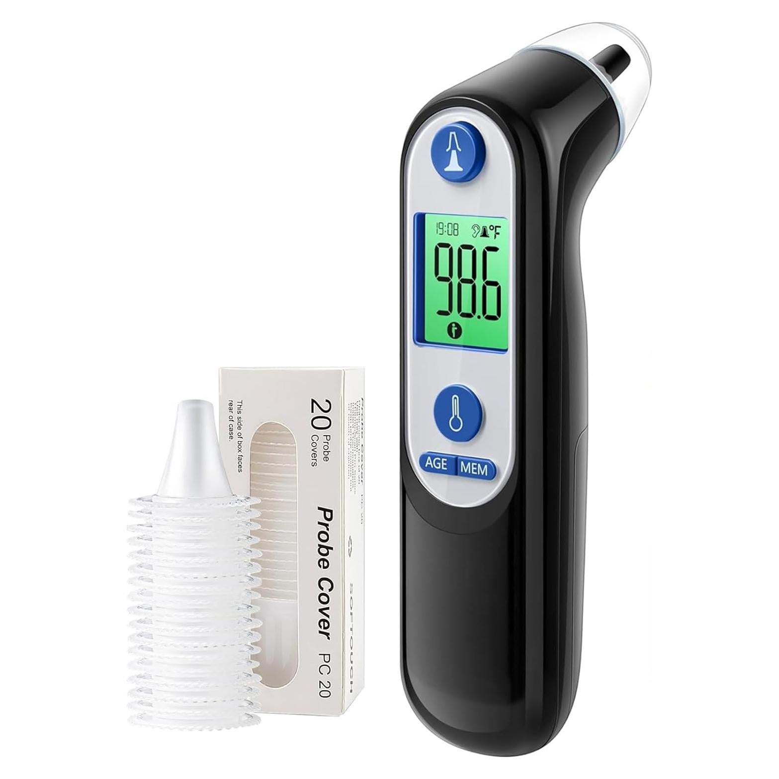 Termómetro de oído digital Viproud para bebés y adultos - Preciso y rápido