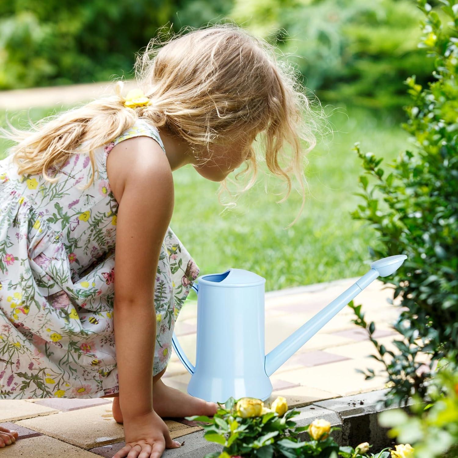 Regadera de Interior XXXFLOWER 2L Pico Largo Desmontable Azul