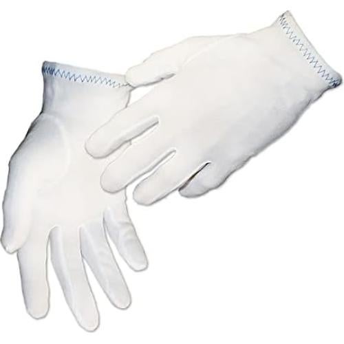 Guantes de Inspección Nylon Blancos Gloves Legend - 3 Pares