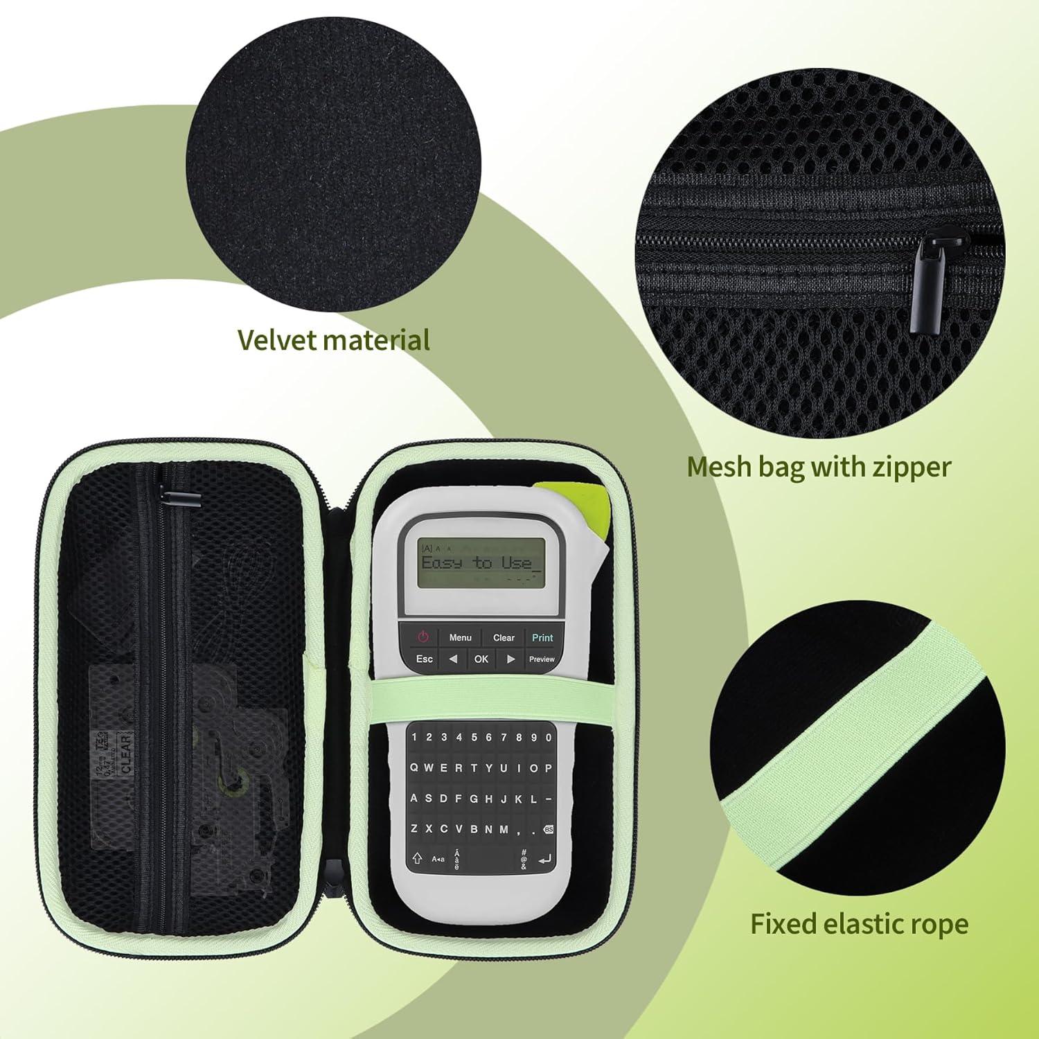 Funda de Almacenamiento Peyyargo para Brother P-Touch PTH110