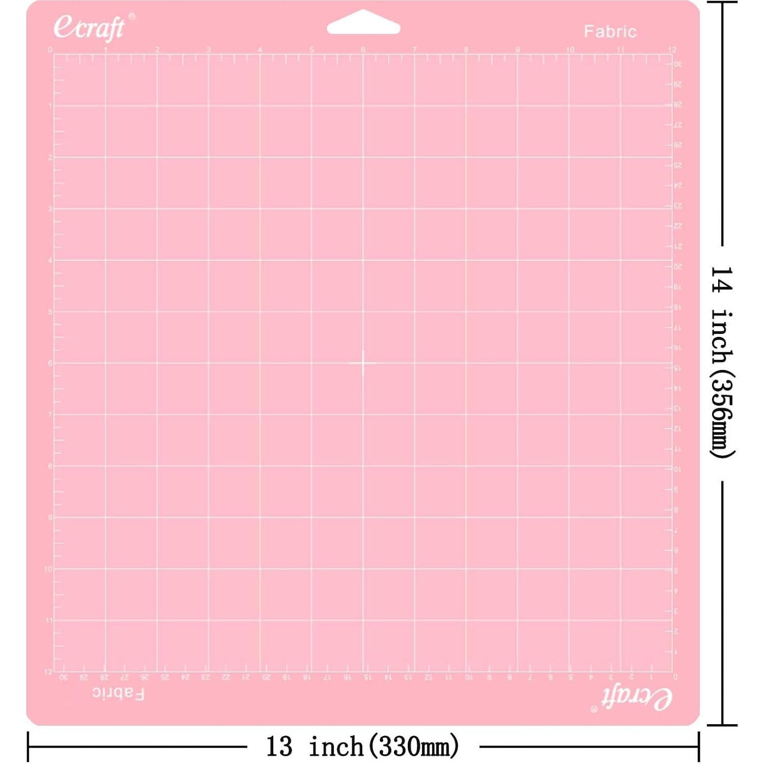 Alfombrilla de Corte Ecraft Rosa 30.5x30.5 cm para Cricut - 3 Paquete