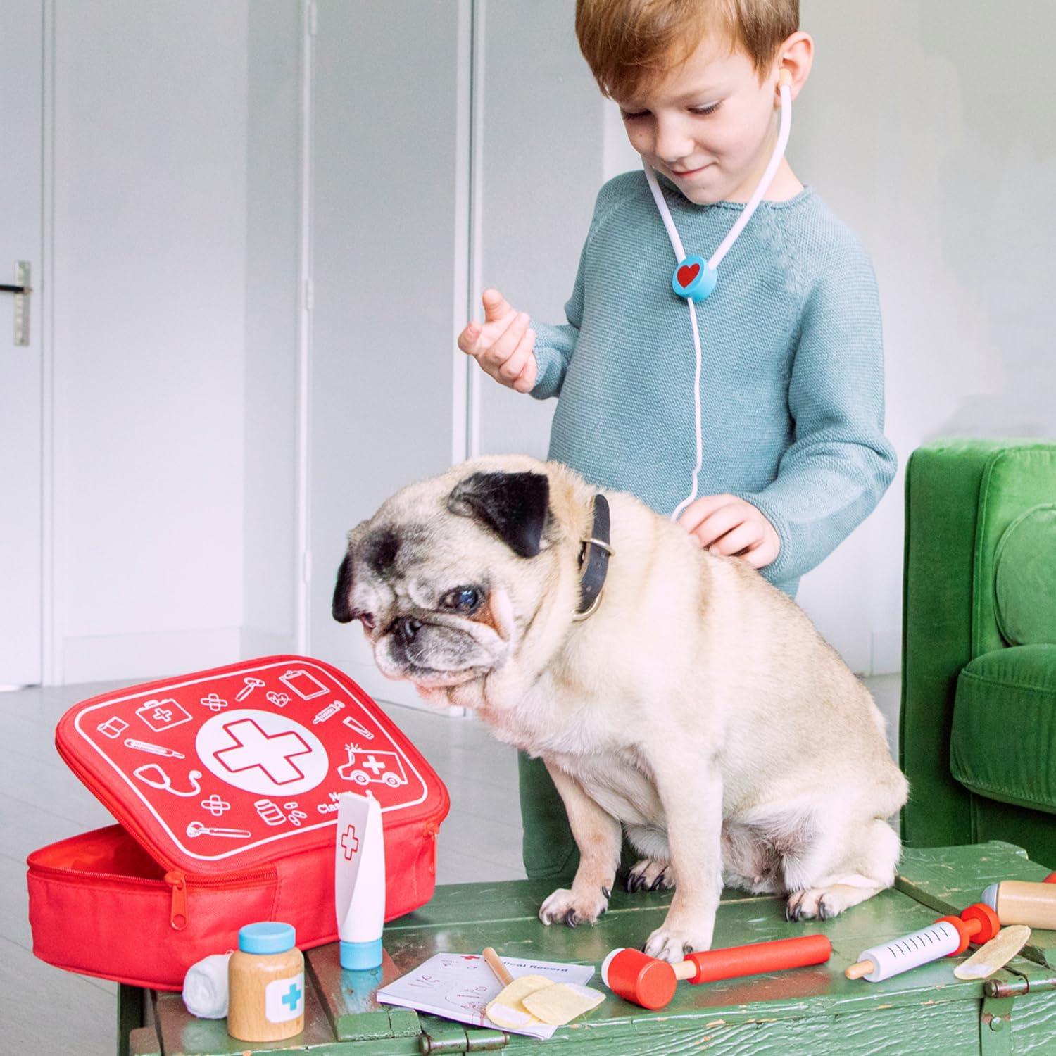 Juego de Doctor New Classic Toys - Maletín 12 Piezas 3+ Años