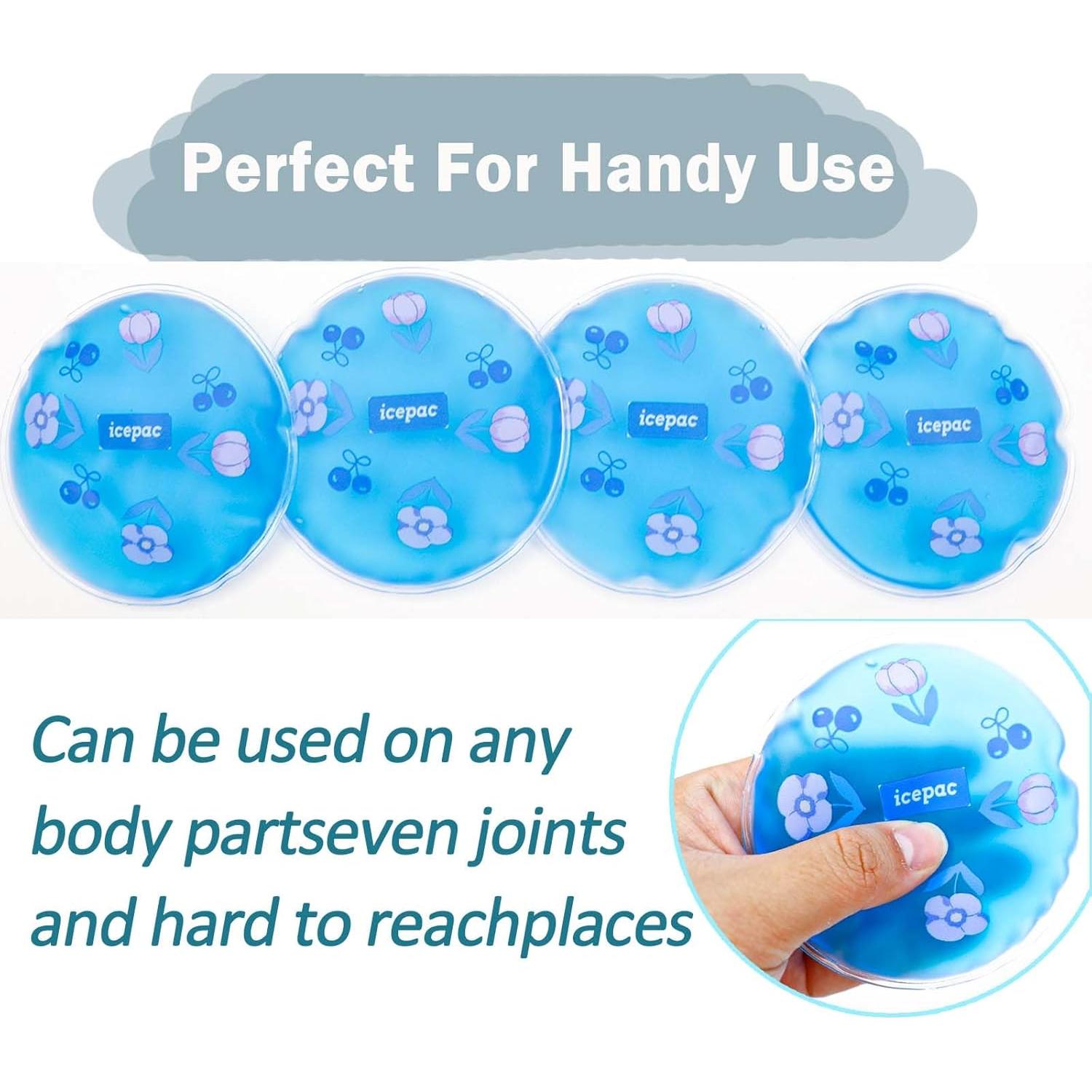 Paquete de Hielo Reutilizable Kiluiu 10x10 cm Azul