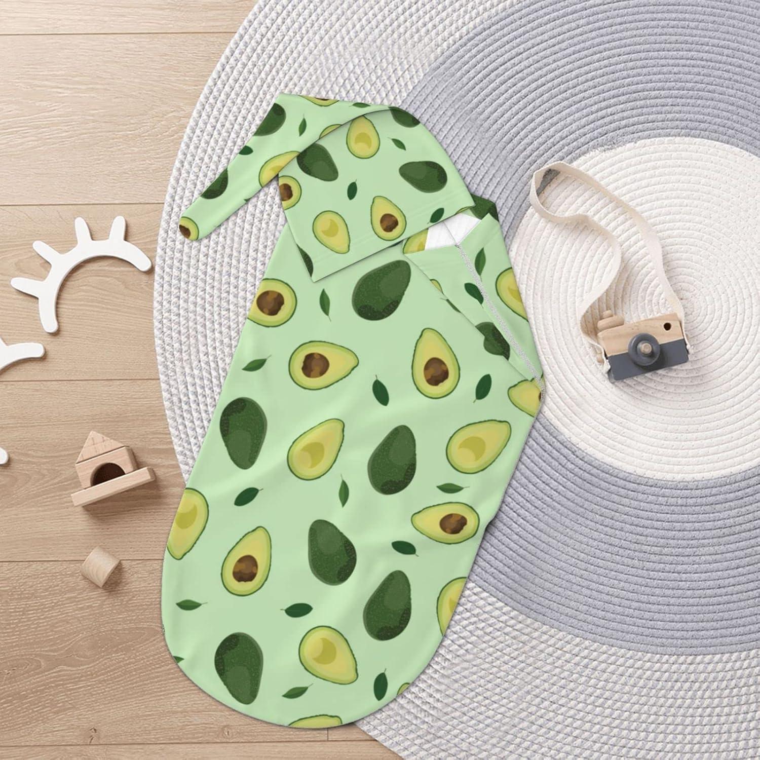Manta de Envoltura para Bebé Jarverce Aguacate 0-6 meses