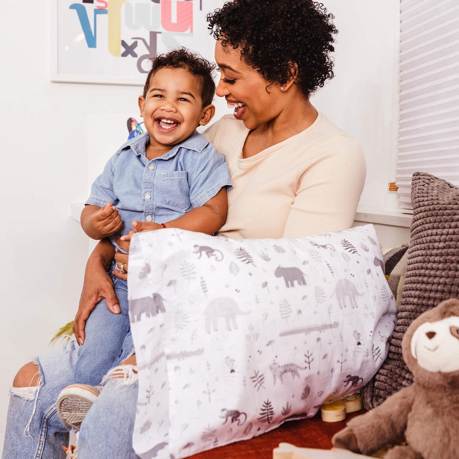 Almohada para Niños WeeSprout - Algodón Orgánico, 33x45.7 cm