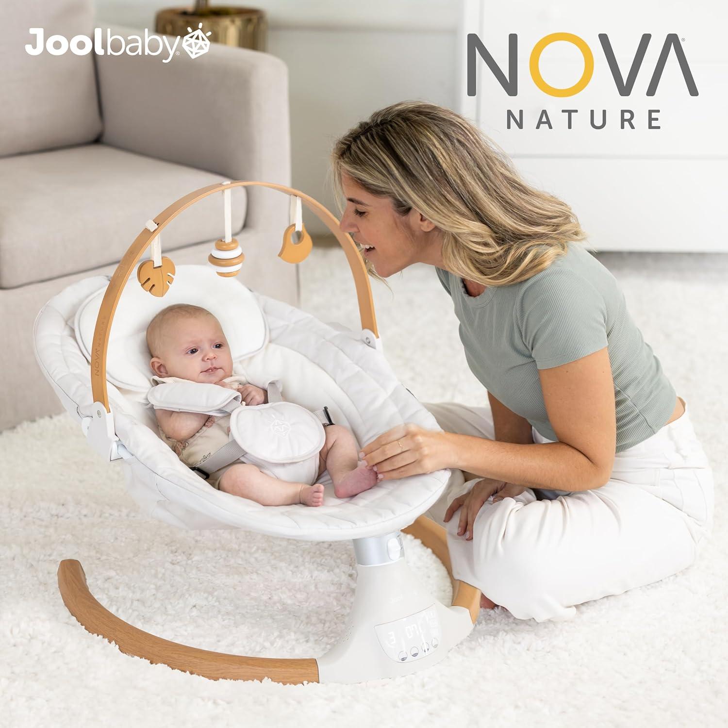 Columpio para Bebés Jool Baby Nova Nature Motorizado Avena