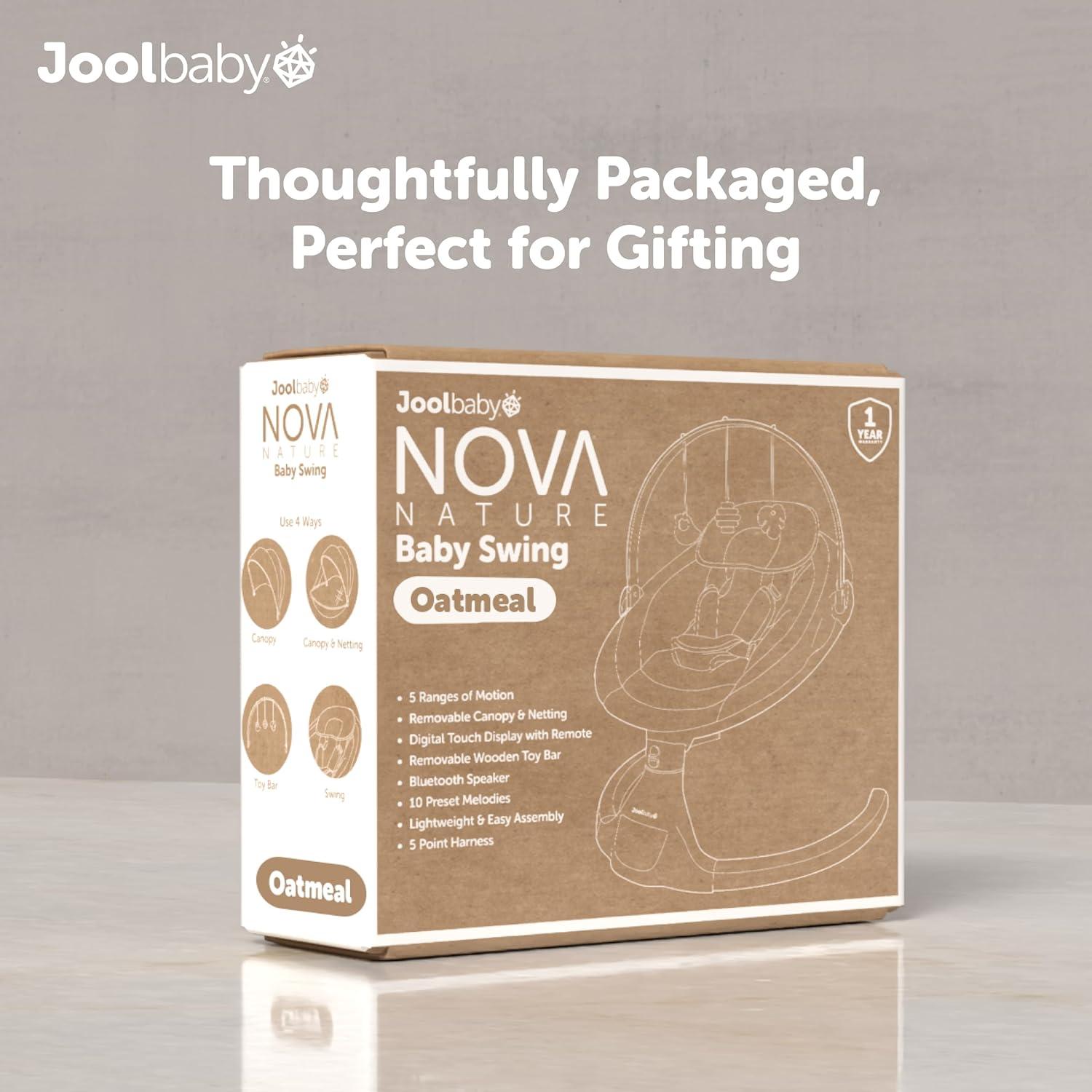 Columpio para Bebés Jool Baby Nova Nature Motorizado Avena