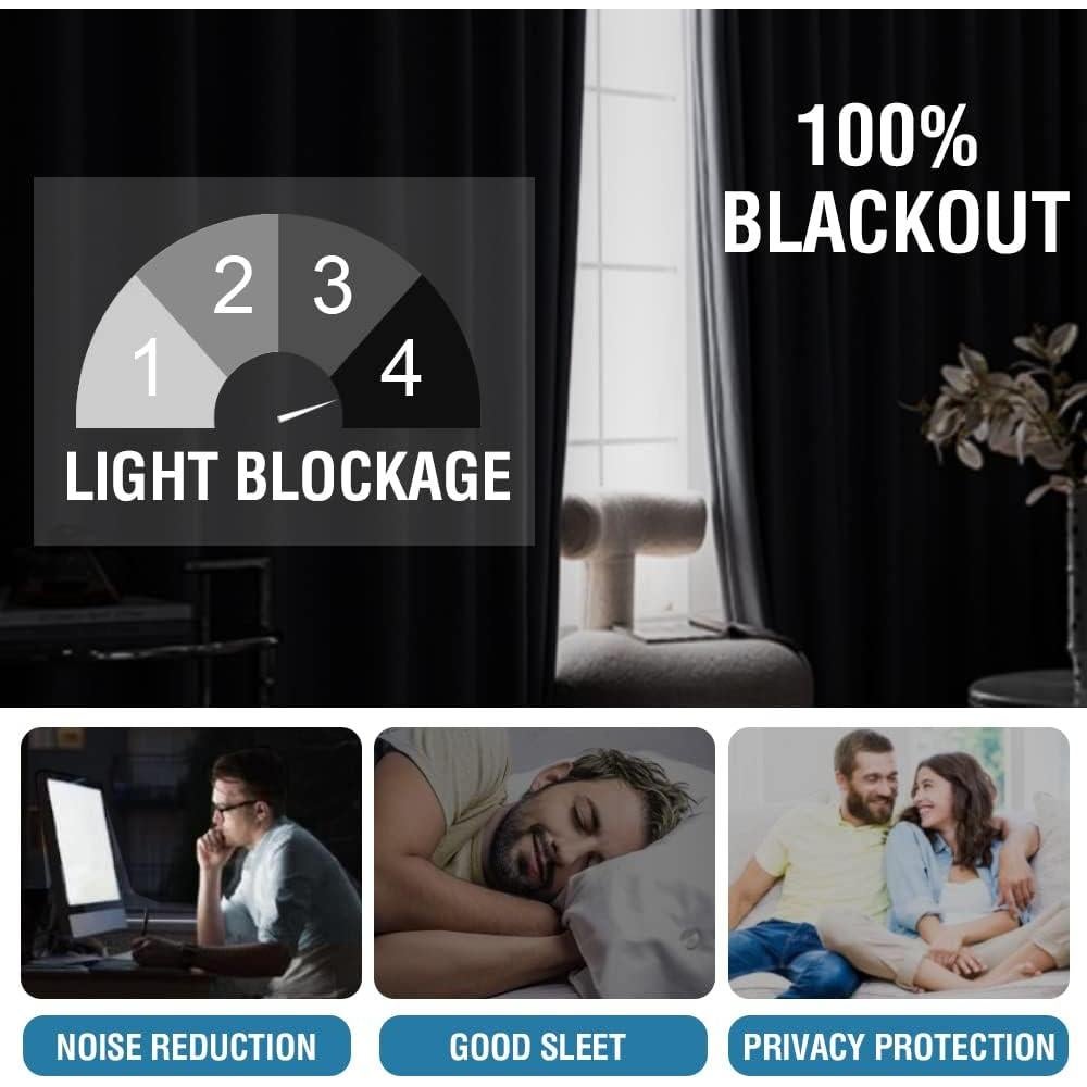 Cortinas Opacas H.VERSAILTEX 132x160 cm Verde Oscuro