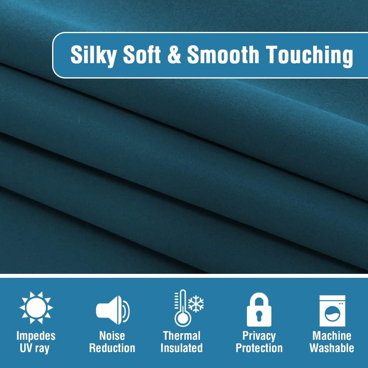 Cortinas Opacas H.VERSAILTEX 132x160 cm Verde Oscuro