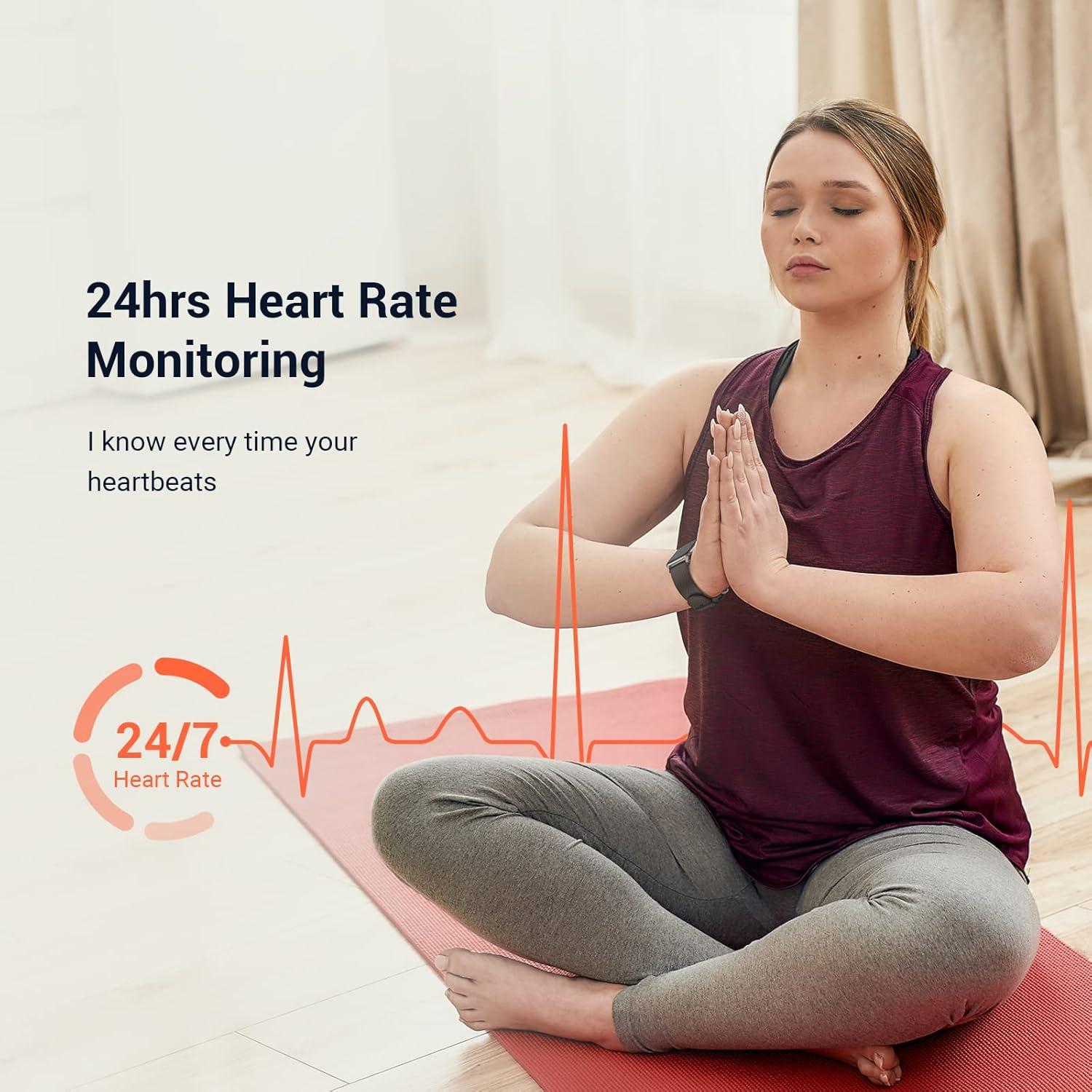 Reloj Inteligente Vilsaw con Monitor de Frecuencia Cardíaca y SpO2